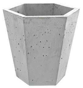 Blomkruka i betong