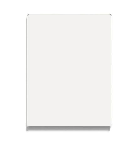 Whiteboardtavla med vitanodiserad ram