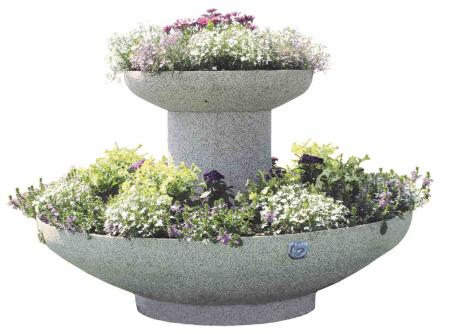 Forhojningsring till blomkruka Oas