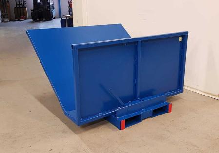 tippcontainer utan sidor for truck