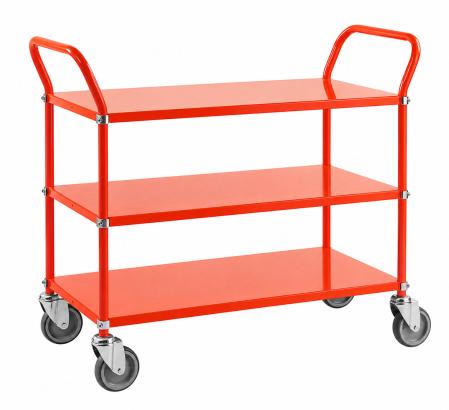 Hyllvagn med 3 plan
