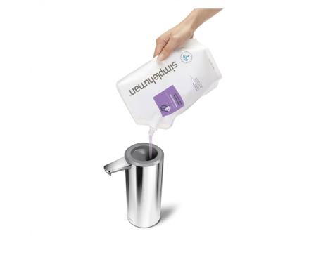Diskmedel/tvalpump med sensor