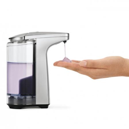 Diskmedel/tvalpump med sensor