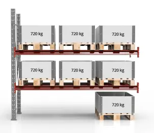 Pabyggnad pallstall 12 ton