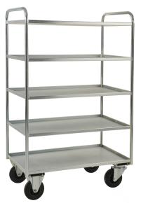 Hyllvagn helsvetsad med 5 plan