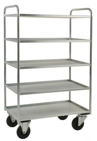 Hyllvagn helsvetsad med 5 plan