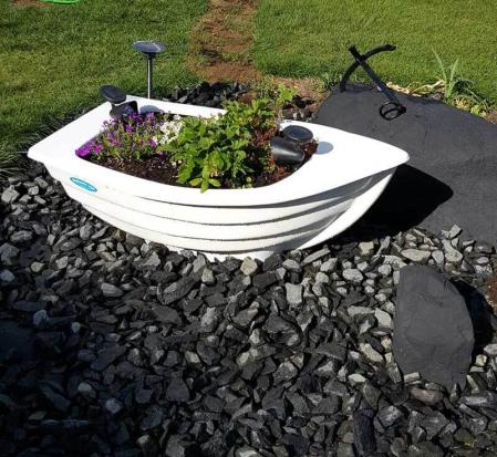 Blomkruka i glasfiber