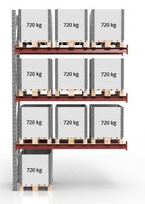Pabyggnad pallstall 12 ton