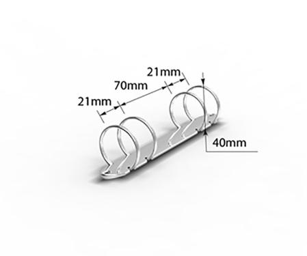 Magnetisk ringmekanism med rund ring