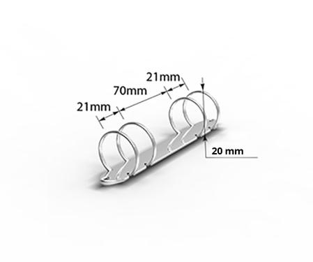 Magnetisk ringmekanism med rund ring