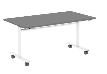 Fallbord med rak skiva och hjul