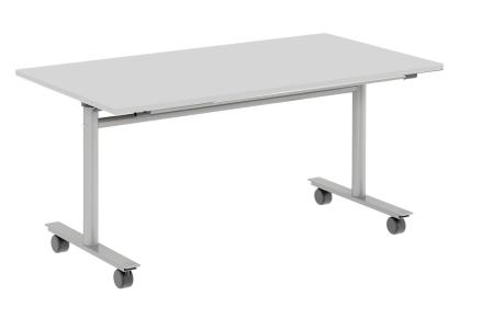 Fallbord med rak skiva och hjul