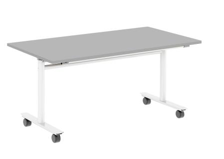 Fallbord med rak skiva och hjul