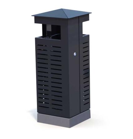 Papperskorg for nedgravning