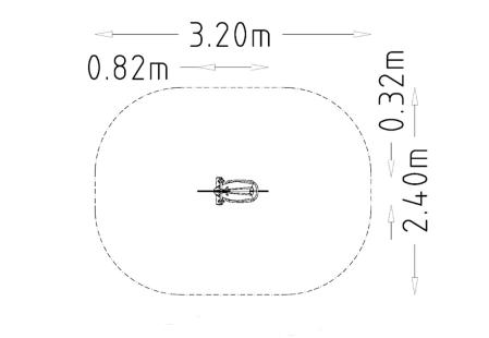 Fjadergunga for barn