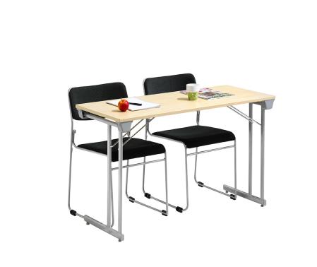 Stabilt och kraftigt konferensbord med fallbart stativ