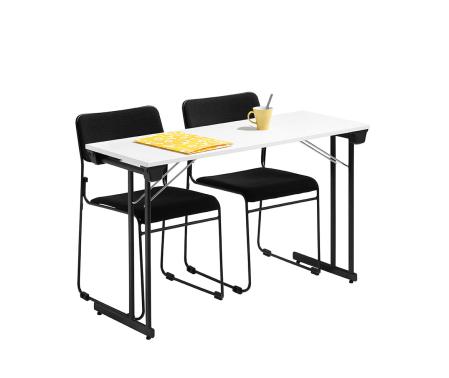 Stabilt och kraftigt konferensbord med fallbart stativ