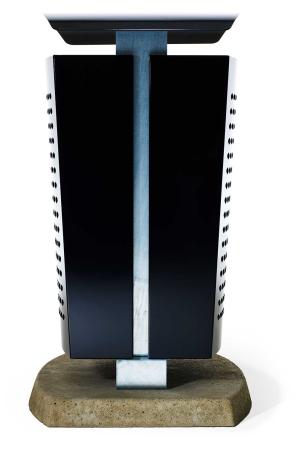 Papperskorg fristaende