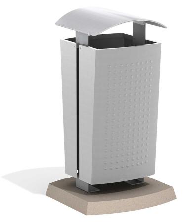 Papperskorg fristaende