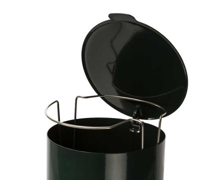 Papperskorg med sidostolpe