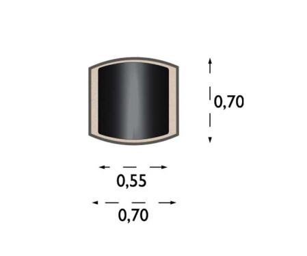 Papperskorg fristaende