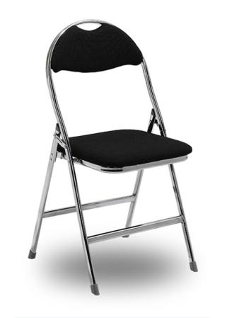 Klappstol med tygkladd sits och rygg, ar kopplingsbar med kopplingsbeslag