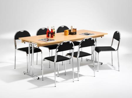 Stapelbar lunchrumsstol