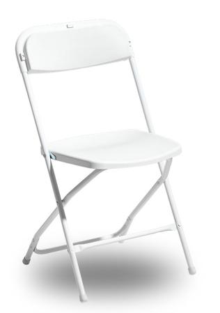 Stabil klappstol som ar fallbar och kopplingsbar