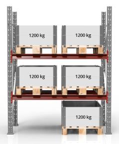 Pallstall startsektion 12 ton 