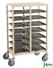 Brickvagn med plats for 14 brickor