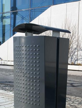 Papperskorg fristaende