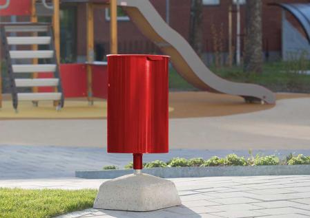 Papperskorg fristaende