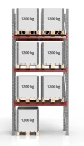 Pallstall startsektion 12 ton 