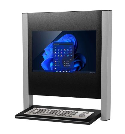 Datorpulpet vaggmonterad