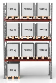Pallstall startsektion 12 ton 