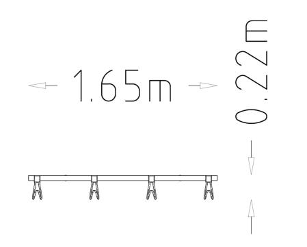 Cykelstall for nedgravning