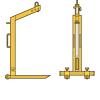 Pallgaffel stallbar