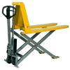 Saxlyft med extra langa gafflar och quicklift