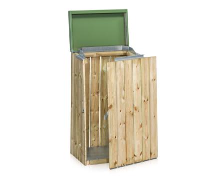 Sopsackshallare for utomhusbruk med lock