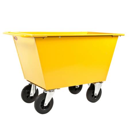 Avfallsvagn med lyftoglor och hjul