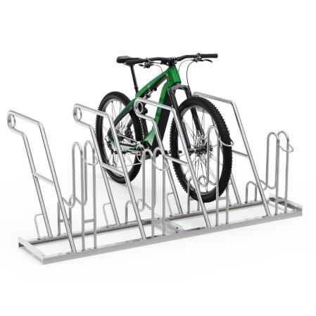 Cykelstall med lasbage