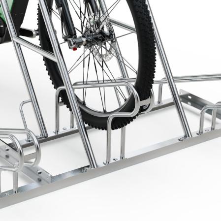 Cykelstall med lasbage
