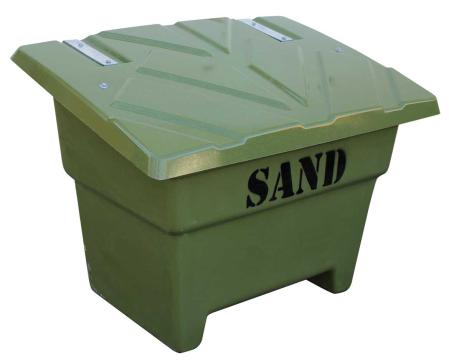 Gatusandlada 350 liter gron
