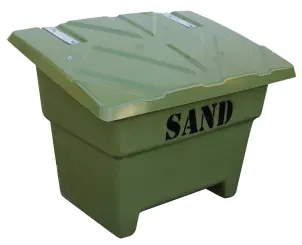 Gatusandlada 350 liter gron