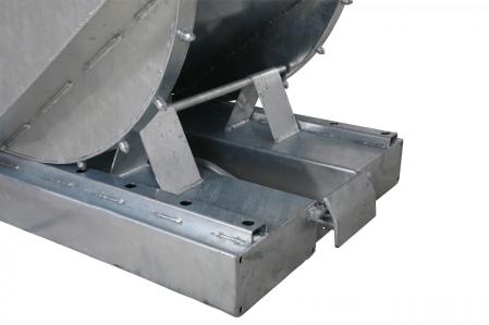 Tippcontainer galvaniserad