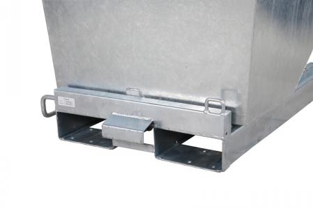 Tippcontainer galvaniserad