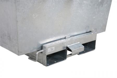 Tippcontainer galvaniserad