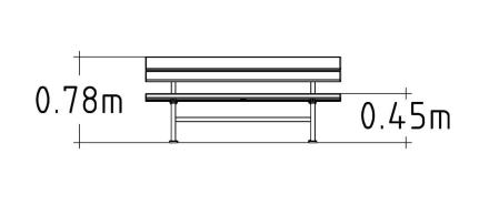 Soffa for parkmiljo