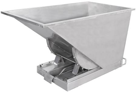 Tippcontainer rostfri 600L
