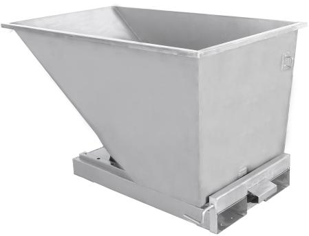 Tippcontainer rostfri 600L